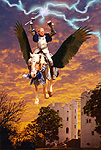 Pegasus Photo Manipulation with Photoshop by Mark Greenawalt