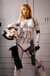 Stormtrooper Bodypainting with Jill Valdisar