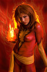 Dark Phoenix Bodypaint with Hannah Petro