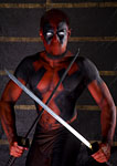 Deadpool bodypainting and photoshop from X-Men